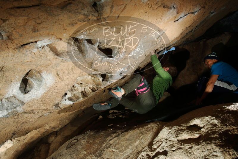 Bouldering in Hueco Tanks on 12/23/2018 with Blue Lizard Climbing and Yoga

Filename: SRM_20181223_1542270.jpg
Aperture: f/8.0
Shutter Speed: 1/250
Body: Canon EOS-1D Mark II
Lens: Canon EF 16-35mm f/2.8 L