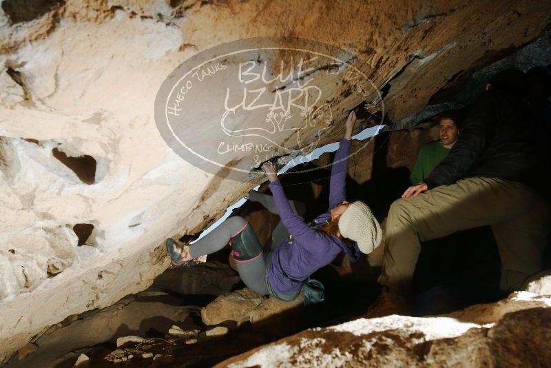 Bouldering in Hueco Tanks on 12/23/2018 with Blue Lizard Climbing and Yoga
Filename: SRM_20181223_1554290.jpg
Aperture: f/8.0
Shutter Speed: 1/250
Body: Canon EOS-1D Mark II
Lens: Canon EF 16-35mm f/2.8 L
