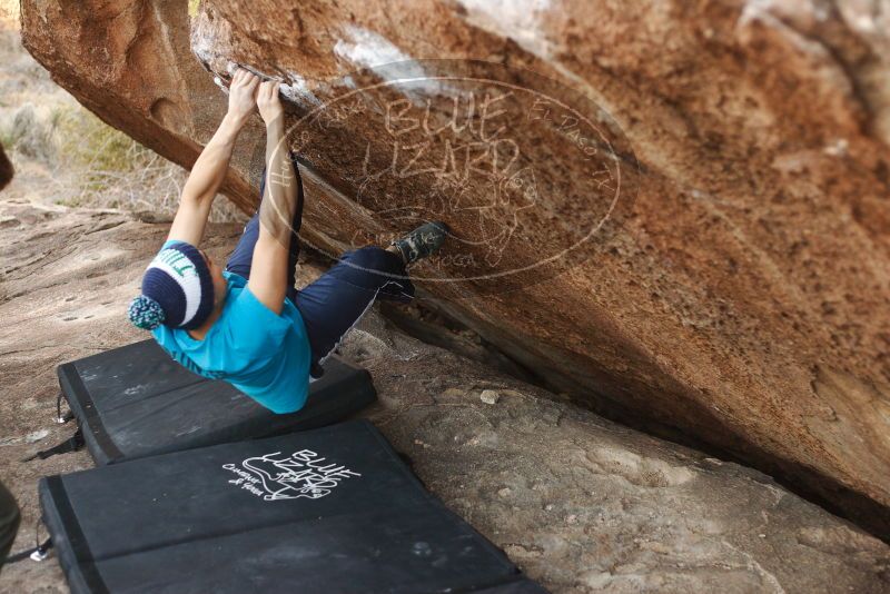 Bouldering in Hueco Tanks on 12/23/2018 with Blue Lizard Climbing and Yoga

Filename: SRM_20181223_1655290.jpg
Aperture: f/2.8
Shutter Speed: 1/250
Body: Canon EOS-1D Mark II
Lens: Canon EF 50mm f/1.8 II
