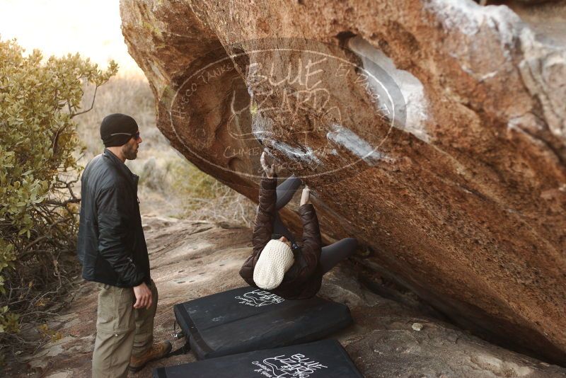 Bouldering in Hueco Tanks on 12/23/2018 with Blue Lizard Climbing and Yoga

Filename: SRM_20181223_1659270.jpg
Aperture: f/2.8
Shutter Speed: 1/320
Body: Canon EOS-1D Mark II
Lens: Canon EF 50mm f/1.8 II