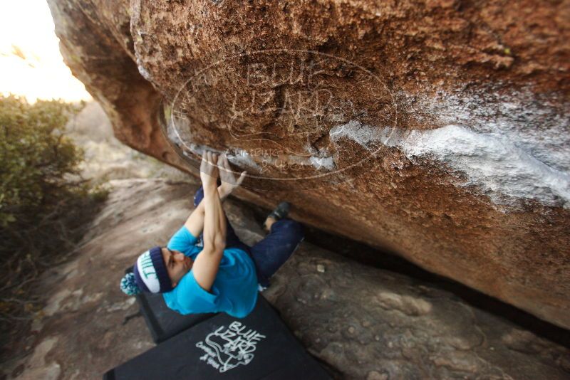 Bouldering in Hueco Tanks on 12/23/2018 with Blue Lizard Climbing and Yoga

Filename: SRM_20181223_1712060.jpg
Aperture: f/4.0
Shutter Speed: 1/250
Body: Canon EOS-1D Mark II
Lens: Canon EF 16-35mm f/2.8 L