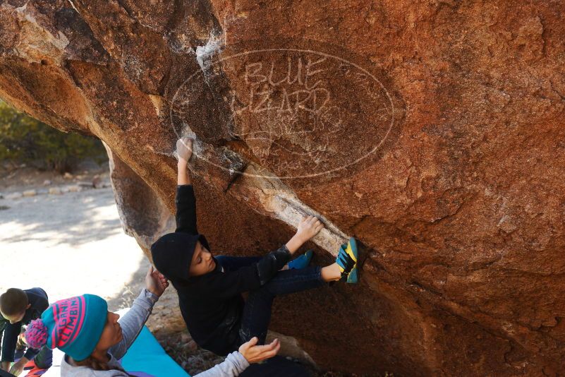 Bouldering in Hueco Tanks on 12/24/2018 with Blue Lizard Climbing and Yoga

Filename: SRM_20181224_1127590.jpg
Aperture: f/3.5
Shutter Speed: 1/400
Body: Canon EOS-1D Mark II
Lens: Canon EF 50mm f/1.8 II