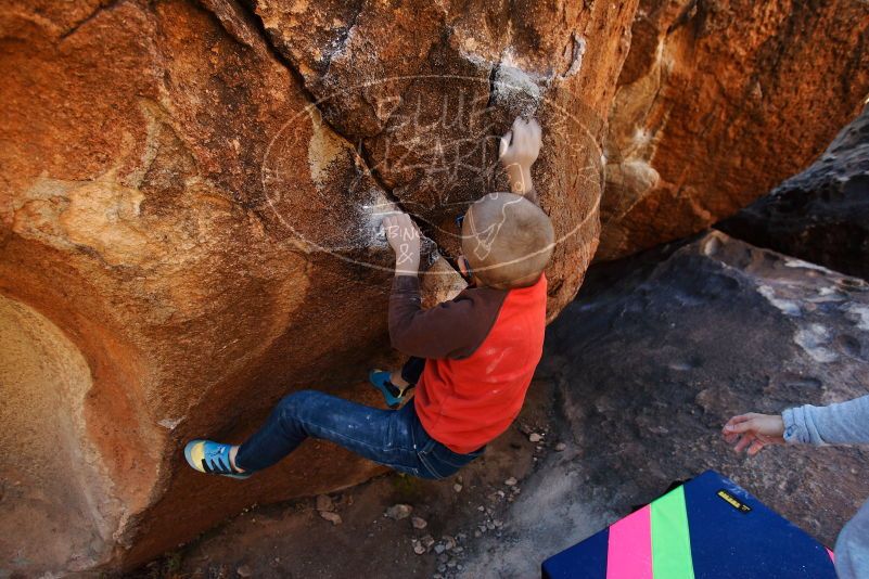 Bouldering in Hueco Tanks on 12/24/2018 with Blue Lizard Climbing and Yoga

Filename: SRM_20181224_1130320.jpg
Aperture: f/4.0
Shutter Speed: 1/200
Body: Canon EOS-1D Mark II
Lens: Canon EF 16-35mm f/2.8 L