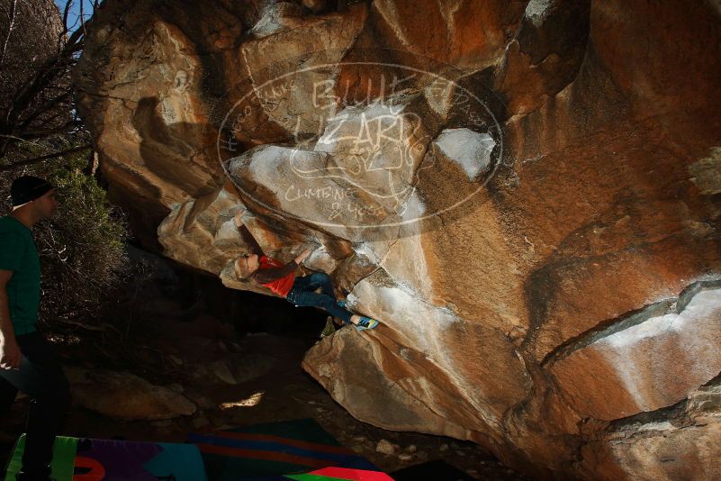 Bouldering in Hueco Tanks on 12/24/2018 with Blue Lizard Climbing and Yoga

Filename: SRM_20181224_1432160.jpg
Aperture: f/8.0
Shutter Speed: 1/250
Body: Canon EOS-1D Mark II
Lens: Canon EF 16-35mm f/2.8 L