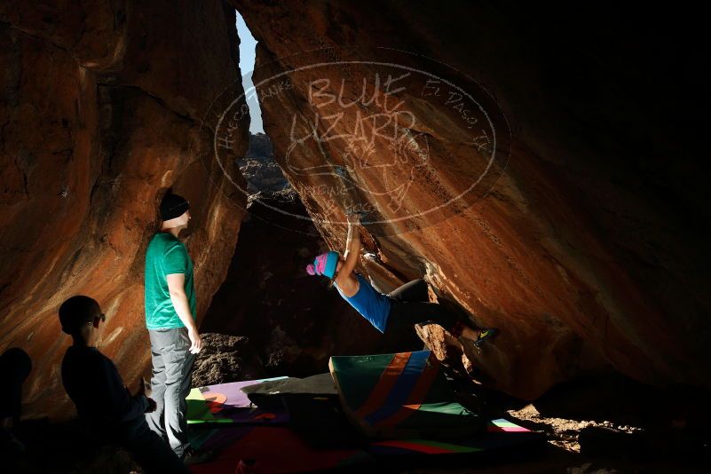 Bouldering in Hueco Tanks on 12/24/2018 with Blue Lizard Climbing and Yoga

Filename: SRM_20181224_1549330.jpg
Aperture: f/8.0
Shutter Speed: 1/250
Body: Canon EOS-1D Mark II
Lens: Canon EF 16-35mm f/2.8 L