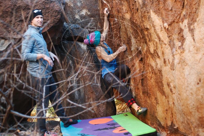 Bouldering in Hueco Tanks on 12/24/2018 with Blue Lizard Climbing and Yoga

Filename: SRM_20181224_1642340.jpg
Aperture: f/2.8
Shutter Speed: 1/200
Body: Canon EOS-1D Mark II
Lens: Canon EF 50mm f/1.8 II