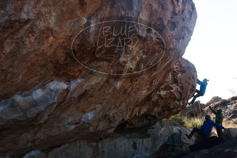 Bouldering in Hueco Tanks on 12/30/2018 with Blue Lizard Climbing and Yoga

Filename: SRM_20181230_1045410.jpg
Aperture: f/10.0
Shutter Speed: 1/250
Body: Canon EOS-1D Mark II
Lens: Canon EF 16-35mm f/2.8 L