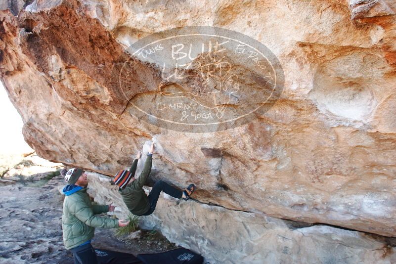 Bouldering in Hueco Tanks on 12/30/2018 with Blue Lizard Climbing and Yoga

Filename: SRM_20181230_1104380.jpg
Aperture: f/5.0
Shutter Speed: 1/200
Body: Canon EOS-1D Mark II
Lens: Canon EF 16-35mm f/2.8 L