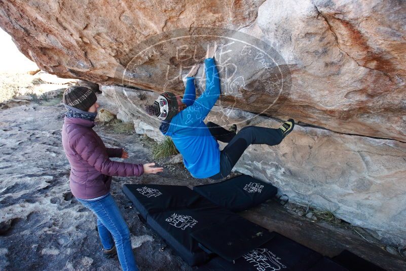 Bouldering in Hueco Tanks on 12/30/2018 with Blue Lizard Climbing and Yoga

Filename: SRM_20181230_1110540.jpg
Aperture: f/5.6
Shutter Speed: 1/200
Body: Canon EOS-1D Mark II
Lens: Canon EF 16-35mm f/2.8 L