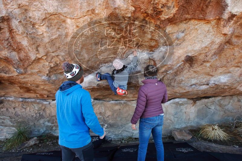 Bouldering in Hueco Tanks on 12/30/2018 with Blue Lizard Climbing and Yoga

Filename: SRM_20181230_1125010.jpg
Aperture: f/5.6
Shutter Speed: 1/250
Body: Canon EOS-1D Mark II
Lens: Canon EF 16-35mm f/2.8 L