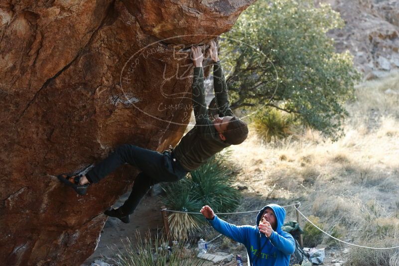 Bouldering in Hueco Tanks on 12/30/2018 with Blue Lizard Climbing and Yoga

Filename: SRM_20181230_1532090.jpg
Aperture: f/4.0
Shutter Speed: 1/400
Body: Canon EOS-1D Mark II
Lens: Canon EF 50mm f/1.8 II