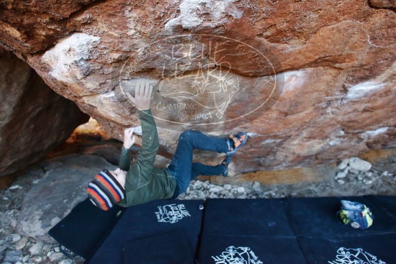 Bouldering in Hueco Tanks on 12/30/2018 with Blue Lizard Climbing and Yoga

Filename: SRM_20181230_1654110.jpg
Aperture: f/2.8
Shutter Speed: 1/250
Body: Canon EOS-1D Mark II
Lens: Canon EF 16-35mm f/2.8 L