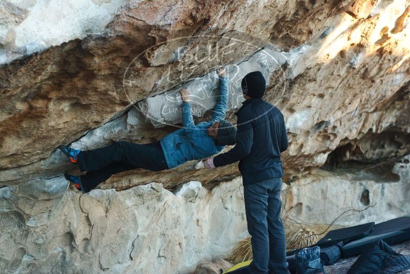 Bouldering in Hueco Tanks on 01/01/2019 with Blue Lizard Climbing and Yoga

Filename: SRM_20190101_1754080.jpg
Aperture: f/3.2
Shutter Speed: 1/320
Body: Canon EOS-1D Mark II
Lens: Canon EF 50mm f/1.8 II