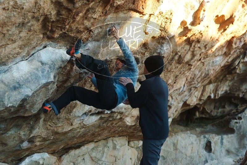 Bouldering in Hueco Tanks on 01/01/2019 with Blue Lizard Climbing and Yoga

Filename: SRM_20190101_1754450.jpg
Aperture: f/3.2
Shutter Speed: 1/400
Body: Canon EOS-1D Mark II
Lens: Canon EF 50mm f/1.8 II