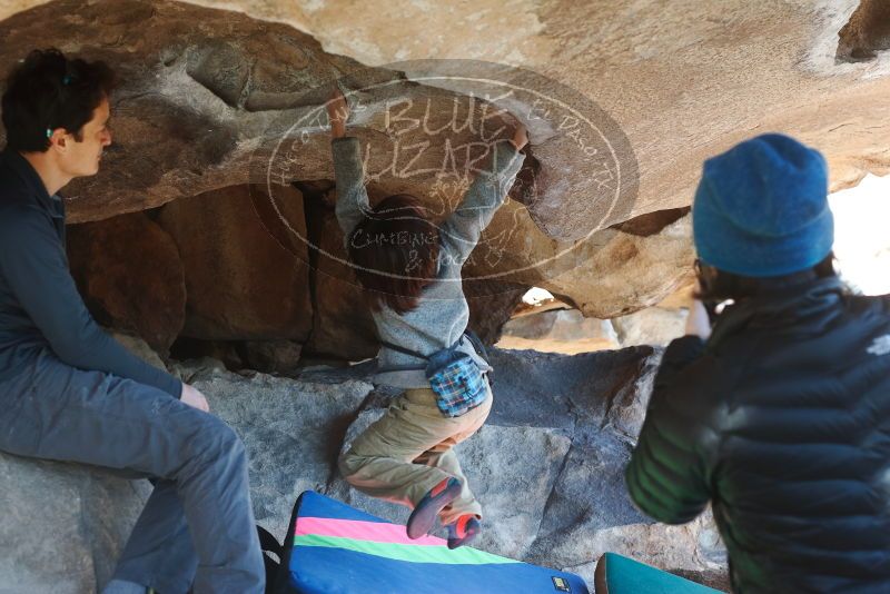Bouldering in Hueco Tanks on 12/31/2018 with Blue Lizard Climbing and Yoga

Filename: SRM_20181231_1509460.jpg
Aperture: f/4.0
Shutter Speed: 1/320
Body: Canon EOS-1D Mark II
Lens: Canon EF 50mm f/1.8 II