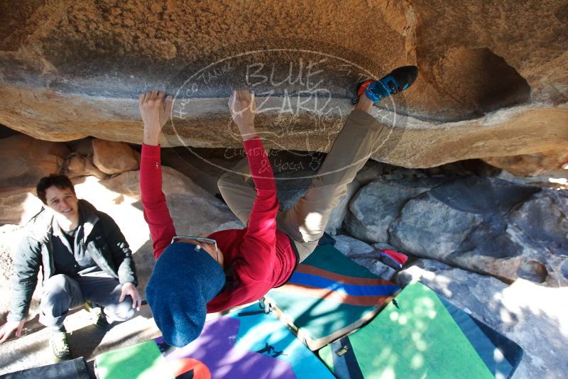 Bouldering in Hueco Tanks on 12/31/2018 with Blue Lizard Climbing and Yoga

Filename: SRM_20181231_1551050.jpg
Aperture: f/5.6
Shutter Speed: 1/250
Body: Canon EOS-1D Mark II
Lens: Canon EF 16-35mm f/2.8 L