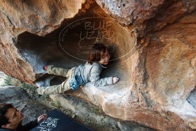 Bouldering in Hueco Tanks on 12/31/2018 with Blue Lizard Climbing and Yoga
Filename: SRM_20181231_1643010.jpg
Aperture: f/3.5
Shutter Speed: 1/200
Body: Canon EOS-1D Mark II
Lens: Canon EF 16-35mm f/2.8 L