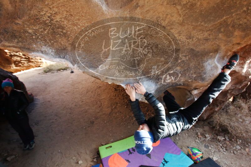Bouldering in Hueco Tanks on 01/02/2019 with Blue Lizard Climbing and Yoga

Filename: SRM_20190102_1053060.jpg
Aperture: f/5.0
Shutter Speed: 1/320
Body: Canon EOS-1D Mark II
Lens: Canon EF 16-35mm f/2.8 L