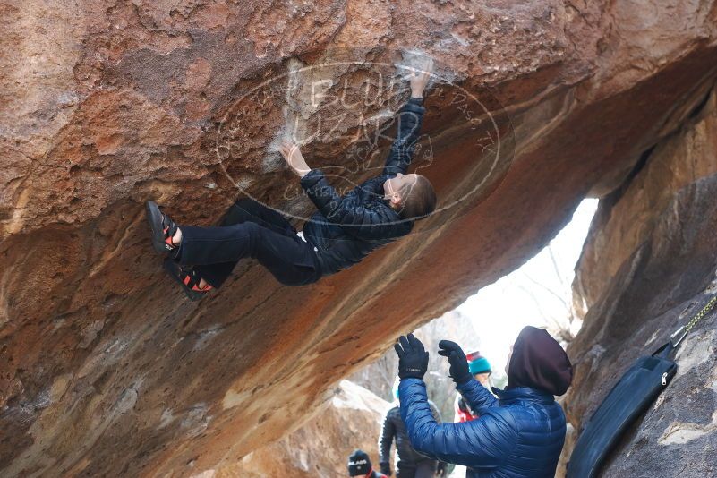 Bouldering in Hueco Tanks on 01/02/2019 with Blue Lizard Climbing and Yoga

Filename: SRM_20190102_1229390.jpg
Aperture: f/4.0
Shutter Speed: 1/320
Body: Canon EOS-1D Mark II
Lens: Canon EF 50mm f/1.8 II