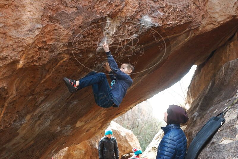 Bouldering in Hueco Tanks on 01/02/2019 with Blue Lizard Climbing and Yoga
Filename: SRM_20190102_1234450.jpg
Aperture: f/3.5
Shutter Speed: 1/320
Body: Canon EOS-1D Mark II
Lens: Canon EF 50mm f/1.8 II