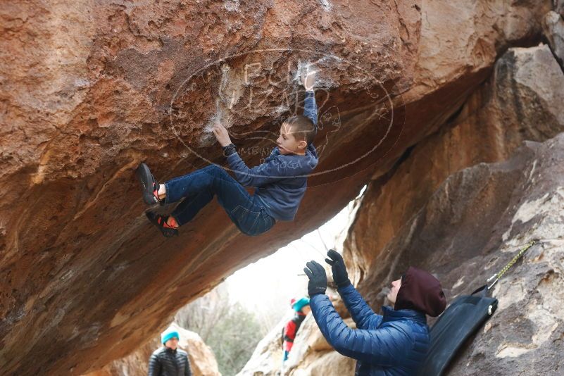 Bouldering in Hueco Tanks on 01/02/2019 with Blue Lizard Climbing and Yoga
Filename: SRM_20190102_1234490.jpg
Aperture: f/3.5
Shutter Speed: 1/320
Body: Canon EOS-1D Mark II
Lens: Canon EF 50mm f/1.8 II