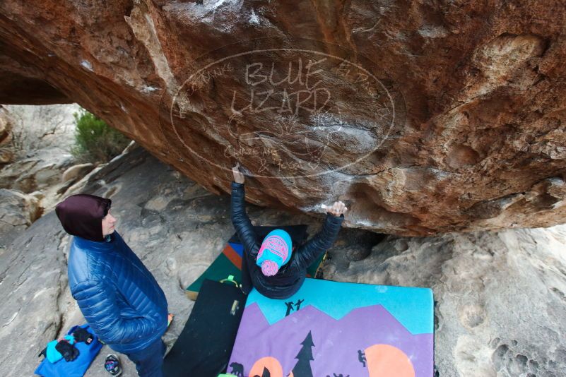 Bouldering in Hueco Tanks on 01/02/2019 with Blue Lizard Climbing and Yoga
Filename: SRM_20190102_1620140.jpg
Aperture: f/4.5
Shutter Speed: 1/250
Body: Canon EOS-1D Mark II
Lens: Canon EF 16-35mm f/2.8 L