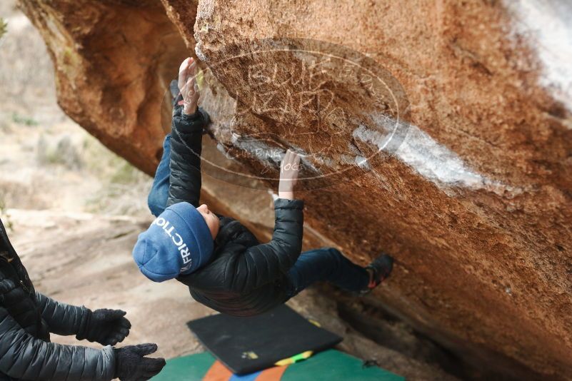 Bouldering in Hueco Tanks on 01/02/2019 with Blue Lizard Climbing and Yoga
Filename: SRM_20190102_1704100.jpg
Aperture: f/3.2
Shutter Speed: 1/200
Body: Canon EOS-1D Mark II
Lens: Canon EF 50mm f/1.8 II