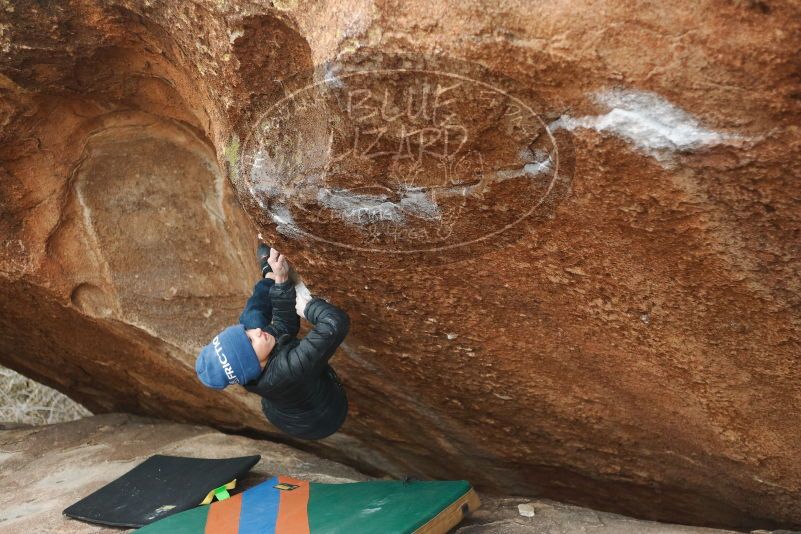 Bouldering in Hueco Tanks on 01/02/2019 with Blue Lizard Climbing and Yoga

Filename: SRM_20190102_1711500.jpg
Aperture: f/2.5
Shutter Speed: 1/250
Body: Canon EOS-1D Mark II
Lens: Canon EF 50mm f/1.8 II