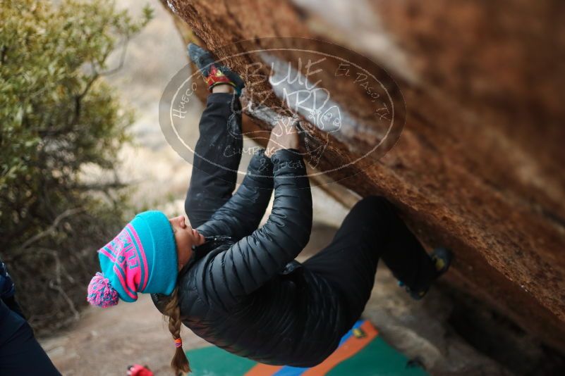 Bouldering in Hueco Tanks on 01/02/2019 with Blue Lizard Climbing and Yoga

Filename: SRM_20190102_1718010.jpg
Aperture: f/2.2
Shutter Speed: 1/320
Body: Canon EOS-1D Mark II
Lens: Canon EF 50mm f/1.8 II