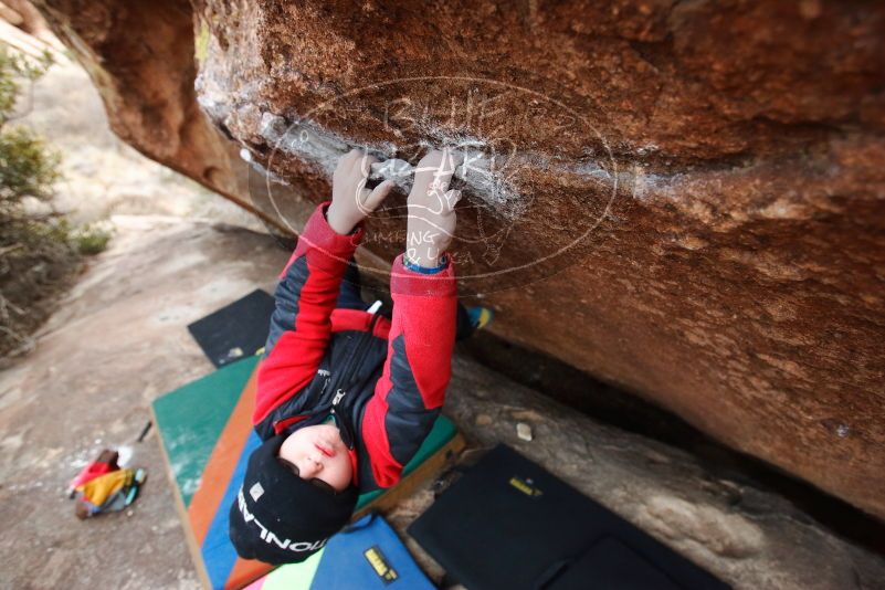 Bouldering in Hueco Tanks on 01/02/2019 with Blue Lizard Climbing and Yoga

Filename: SRM_20190102_1728560.jpg
Aperture: f/4.0
Shutter Speed: 1/160
Body: Canon EOS-1D Mark II
Lens: Canon EF 16-35mm f/2.8 L