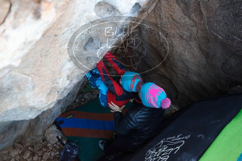 Bouldering in Hueco Tanks on 01/01/2019 with Blue Lizard Climbing and Yoga

Filename: SRM_20190101_1040410.jpg
Aperture: f/3.2
Shutter Speed: 1/200
Body: Canon EOS-1D Mark II
Lens: Canon EF 16-35mm f/2.8 L