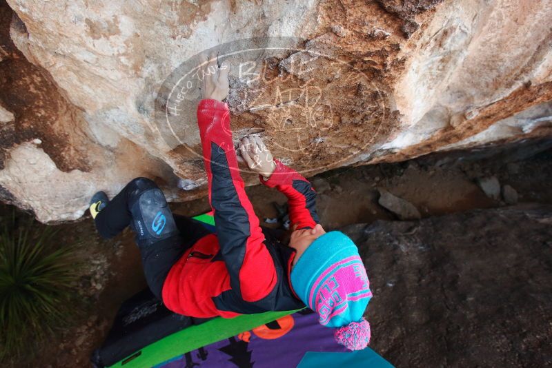 Bouldering in Hueco Tanks on 01/01/2019 with Blue Lizard Climbing and Yoga
Filename: SRM_20190101_1110141.jpg
Aperture: f/5.0
Shutter Speed: 1/250
Body: Canon EOS-1D Mark II
Lens: Canon EF 16-35mm f/2.8 L