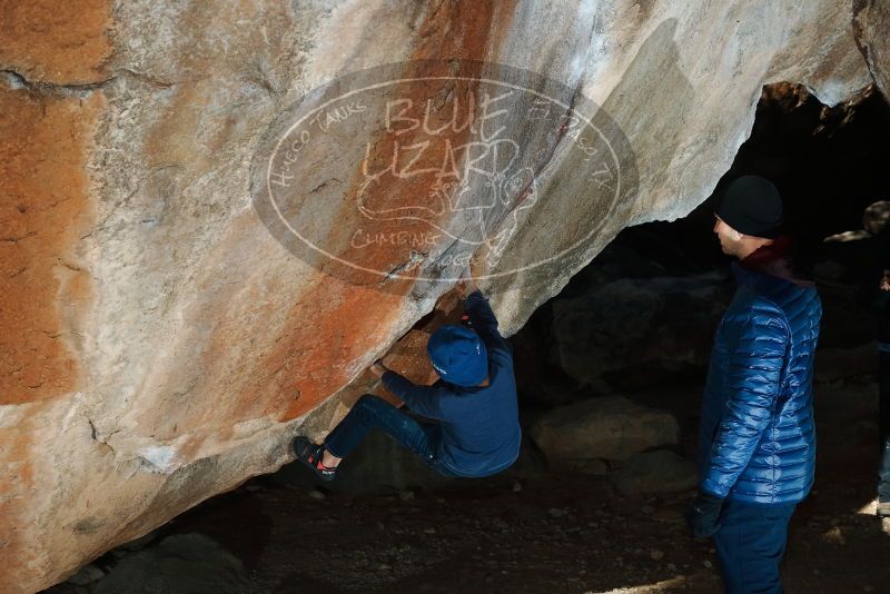 Bouldering in Hueco Tanks on 01/01/2019 with Blue Lizard Climbing and Yoga

Filename: SRM_20190101_1145400.jpg
Aperture: f/8.0
Shutter Speed: 1/250
Body: Canon EOS-1D Mark II
Lens: Canon EF 50mm f/1.8 II