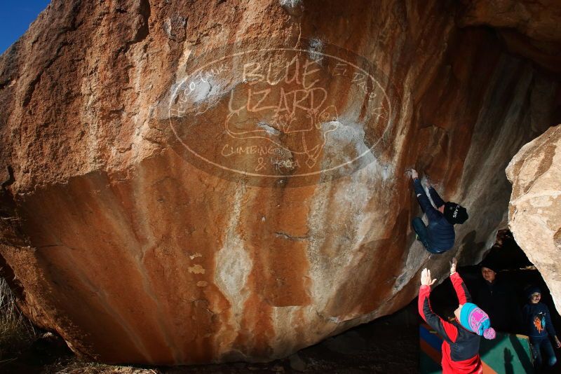 Bouldering in Hueco Tanks on 01/01/2019 with Blue Lizard Climbing and Yoga

Filename: SRM_20190101_1213530.jpg
Aperture: f/9.0
Shutter Speed: 1/250
Body: Canon EOS-1D Mark II
Lens: Canon EF 16-35mm f/2.8 L