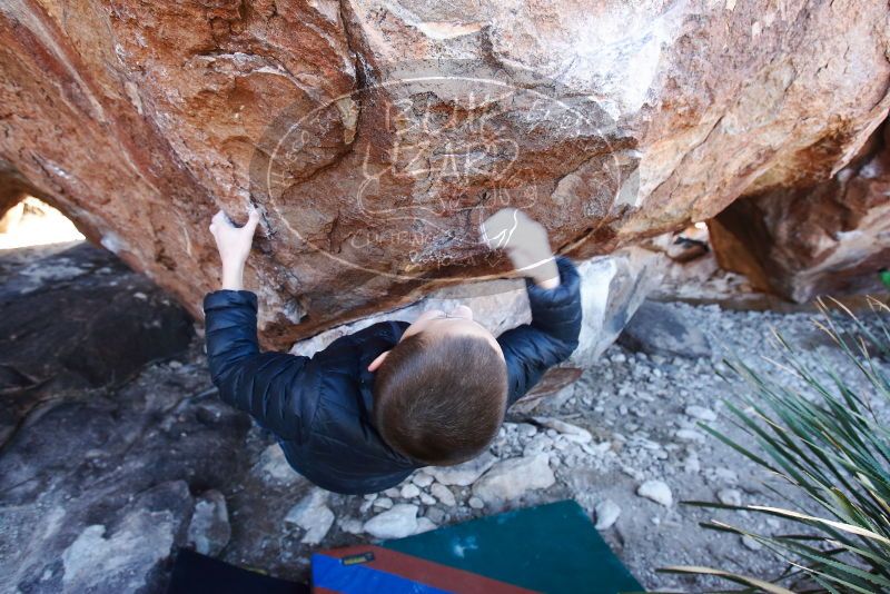 Bouldering in Hueco Tanks on 01/01/2019 with Blue Lizard Climbing and Yoga

Filename: SRM_20190101_1338180.jpg
Aperture: f/4.5
Shutter Speed: 1/250
Body: Canon EOS-1D Mark II
Lens: Canon EF 16-35mm f/2.8 L