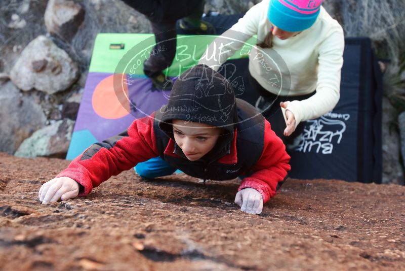 Bouldering in Hueco Tanks on 01/01/2019 with Blue Lizard Climbing and Yoga

Filename: SRM_20190101_1438340.jpg
Aperture: f/4.0
Shutter Speed: 1/250
Body: Canon EOS-1D Mark II
Lens: Canon EF 16-35mm f/2.8 L