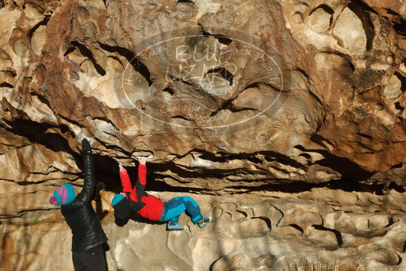 Bouldering in Hueco Tanks on 01/01/2019 with Blue Lizard Climbing and Yoga

Filename: SRM_20190101_1705590.jpg
Aperture: f/4.0
Shutter Speed: 1/800
Body: Canon EOS-1D Mark II
Lens: Canon EF 50mm f/1.8 II