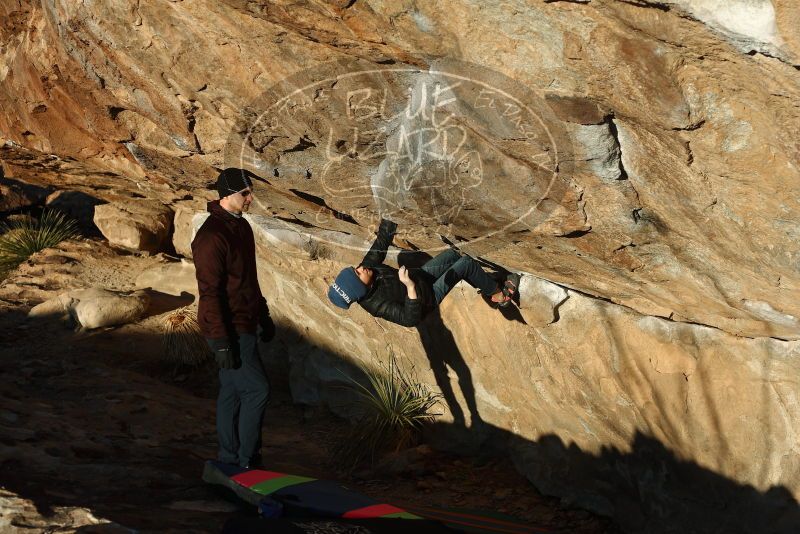 Bouldering in Hueco Tanks on 01/01/2019 with Blue Lizard Climbing and Yoga
Filename: SRM_20190101_1715250.jpg
Aperture: f/4.0
Shutter Speed: 1/800
Body: Canon EOS-1D Mark II
Lens: Canon EF 50mm f/1.8 II