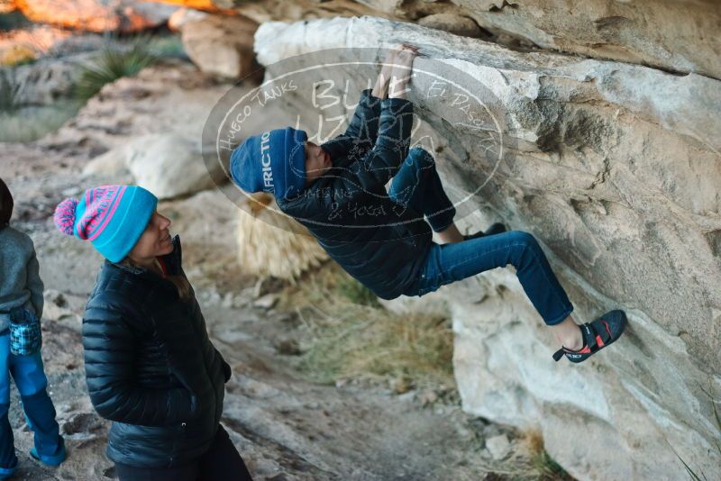 Bouldering in Hueco Tanks on 01/01/2019 with Blue Lizard Climbing and Yoga

Filename: SRM_20190101_1812190.jpg
Aperture: f/2.2
Shutter Speed: 1/250
Body: Canon EOS-1D Mark II
Lens: Canon EF 50mm f/1.8 II
