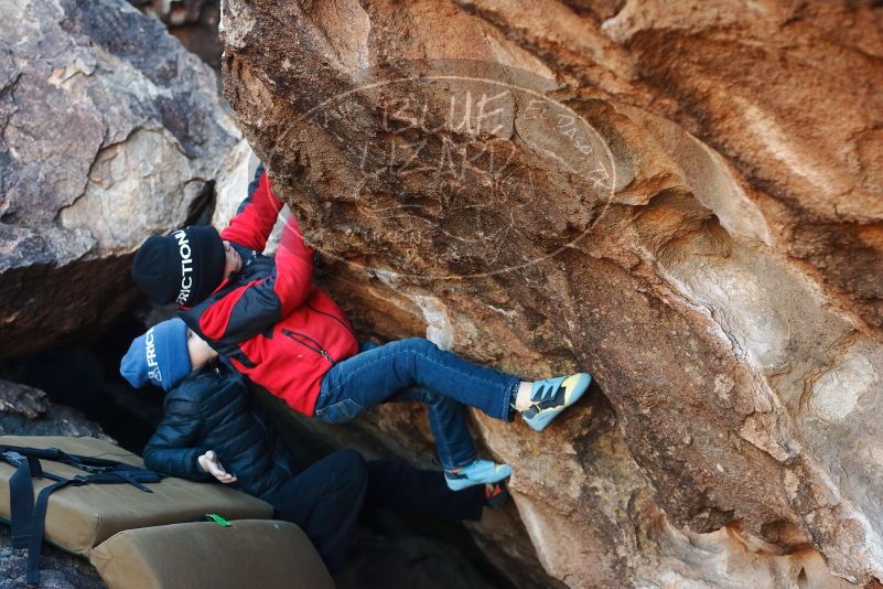 Bouldering in Hueco Tanks on 12/31/2018 with Blue Lizard Climbing and Yoga

Filename: SRM_20181231_1008470.jpg
Aperture: f/3.5
Shutter Speed: 1/250
Body: Canon EOS-1D Mark II
Lens: Canon EF 50mm f/1.8 II
