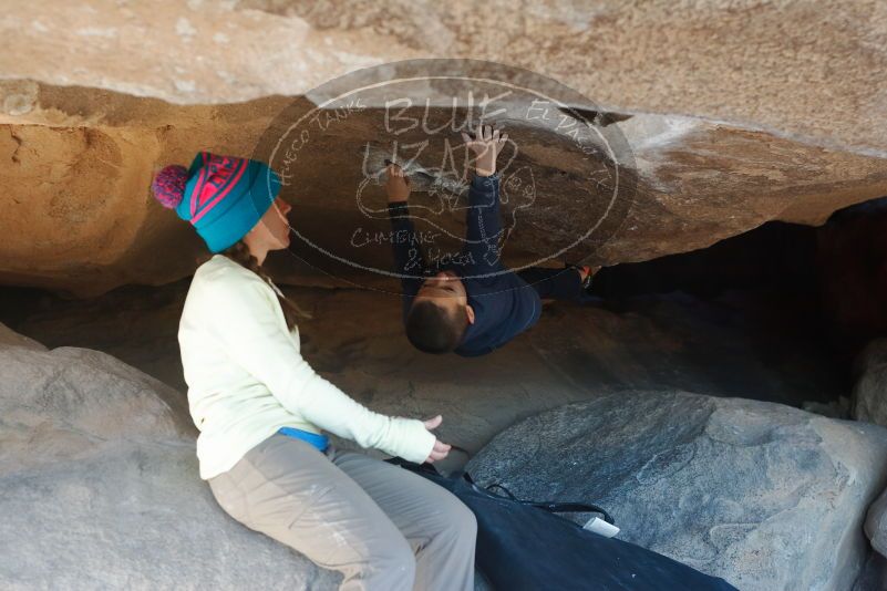 Bouldering in Hueco Tanks on 12/31/2018 with Blue Lizard Climbing and Yoga

Filename: SRM_20181231_1535100.jpg
Aperture: f/4.0
Shutter Speed: 1/250
Body: Canon EOS-1D Mark II
Lens: Canon EF 50mm f/1.8 II
