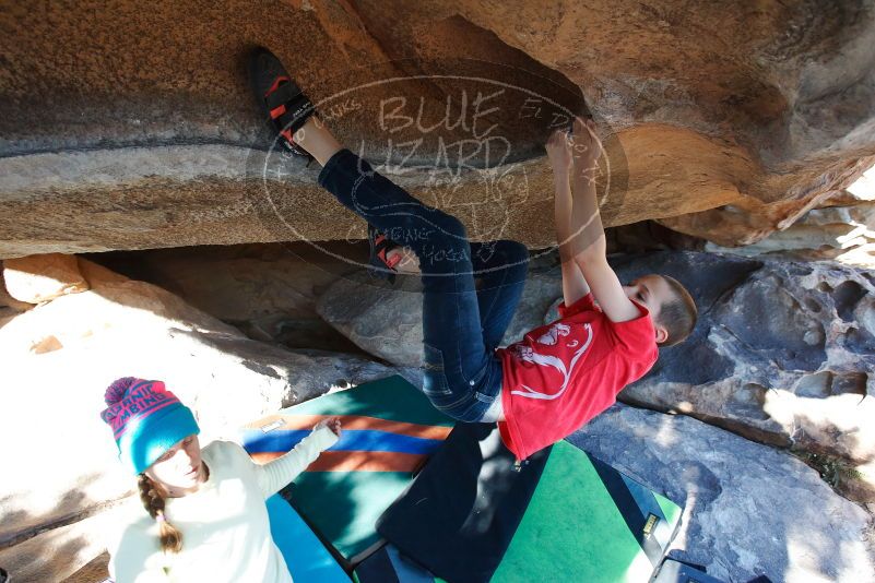Bouldering in Hueco Tanks on 12/31/2018 with Blue Lizard Climbing and Yoga
Filename: SRM_20181231_1607050.jpg
Aperture: f/5.6
Shutter Speed: 1/250
Body: Canon EOS-1D Mark II
Lens: Canon EF 16-35mm f/2.8 L
