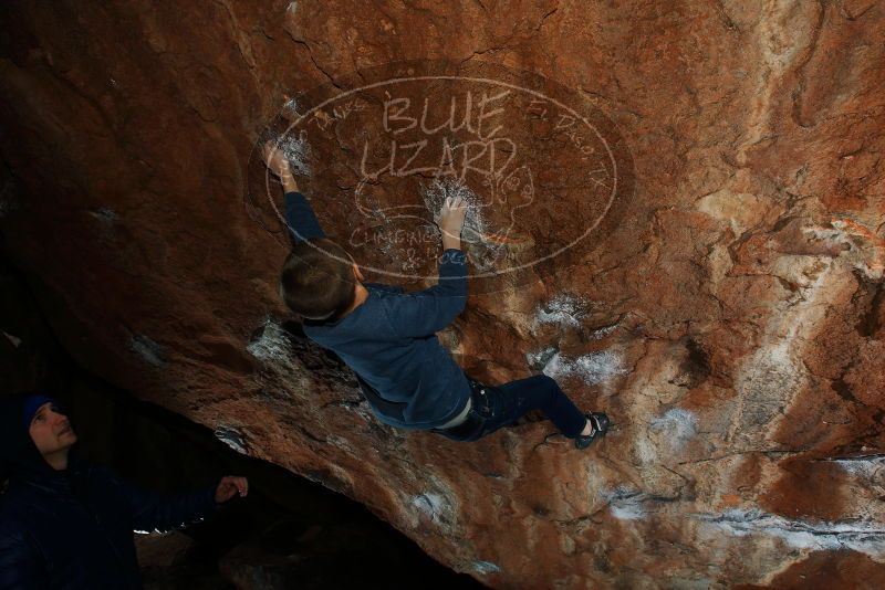 Bouldering in Hueco Tanks on 12/28/2018 with Blue Lizard Climbing and Yoga

Filename: SRM_20181228_1048010.jpg
Aperture: f/8.0
Shutter Speed: 1/250
Body: Canon EOS-1D Mark II
Lens: Canon EF 16-35mm f/2.8 L
