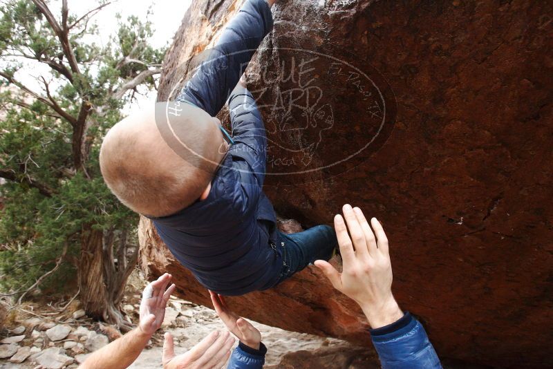 Bouldering in Hueco Tanks on 12/28/2018 with Blue Lizard Climbing and Yoga

Filename: SRM_20181228_1215440.jpg
Aperture: f/6.3
Shutter Speed: 1/200
Body: Canon EOS-1D Mark II
Lens: Canon EF 16-35mm f/2.8 L