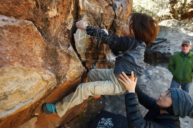 Bouldering in Hueco Tanks on 01/05/2019 with Blue Lizard Climbing and Yoga
Filename: SRM_20190105_1207411.jpg
Aperture: f/3.5
Shutter Speed: 1/200
Body: Canon EOS-1D Mark II
Lens: Canon EF 16-35mm f/2.8 L