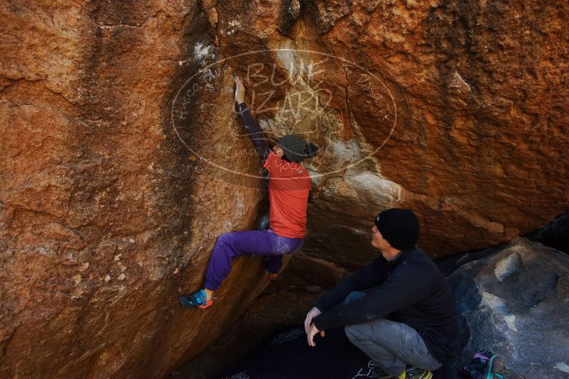 Bouldering in Hueco Tanks on 01/05/2019 with Blue Lizard Climbing and Yoga
Filename: SRM_20190105_1225100.jpg
Aperture: f/4.0
Shutter Speed: 1/200
Body: Canon EOS-1D Mark II
Lens: Canon EF 16-35mm f/2.8 L