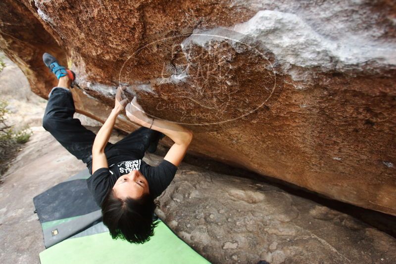 Bouldering in Hueco Tanks on 01/06/2019 with Blue Lizard Climbing and Yoga

Filename: SRM_20190106_1349420.jpg
Aperture: f/4.0
Shutter Speed: 1/400
Body: Canon EOS-1D Mark II
Lens: Canon EF 16-35mm f/2.8 L