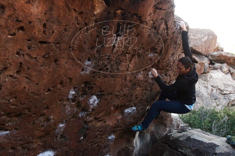 Bouldering in Hueco Tanks on 01/14/2019 with Blue Lizard Climbing and Yoga

Filename: SRM_20190114_1016141.jpg
Aperture: f/6.3
Shutter Speed: 1/160
Body: Canon EOS-1D Mark II
Lens: Canon EF 16-35mm f/2.8 L