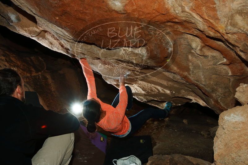 Bouldering in Hueco Tanks on 01/14/2019 with Blue Lizard Climbing and Yoga

Filename: SRM_20190114_1321040.jpg
Aperture: f/8.0
Shutter Speed: 1/250
Body: Canon EOS-1D Mark II
Lens: Canon EF 16-35mm f/2.8 L
