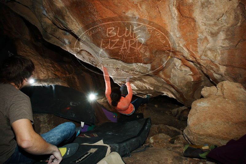 Bouldering in Hueco Tanks on 01/14/2019 with Blue Lizard Climbing and Yoga

Filename: SRM_20190114_1350070.jpg
Aperture: f/8.0
Shutter Speed: 1/250
Body: Canon EOS-1D Mark II
Lens: Canon EF 16-35mm f/2.8 L